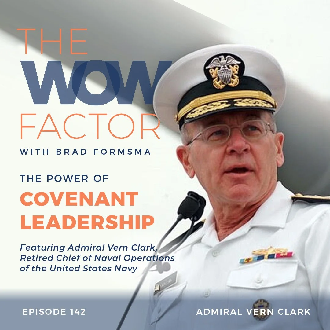Admiral Vern Clark, Retired Chief of Naval Operations of the United States Navy, Episode 142
