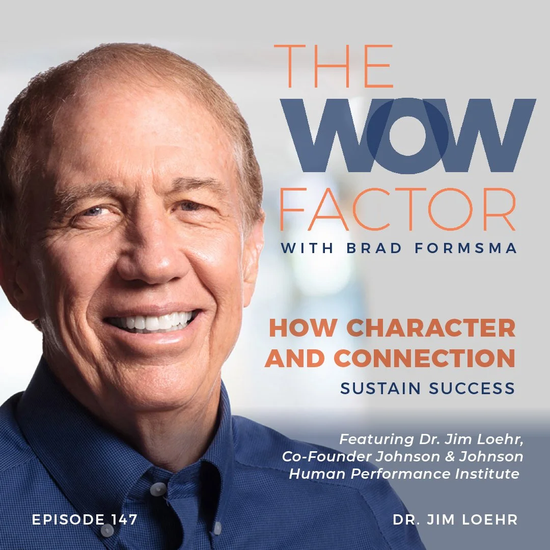 Dr. Jim Loehr, Co-Founder of The Johnson &amp; Johnson Human Performance Institute, Episode 147