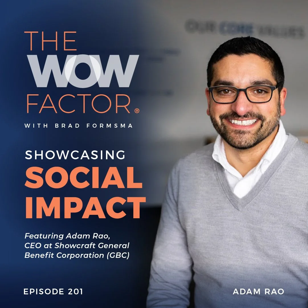Adam Rao, CEO at Showcraft General Benefit Corporation (GBC), Episode 201