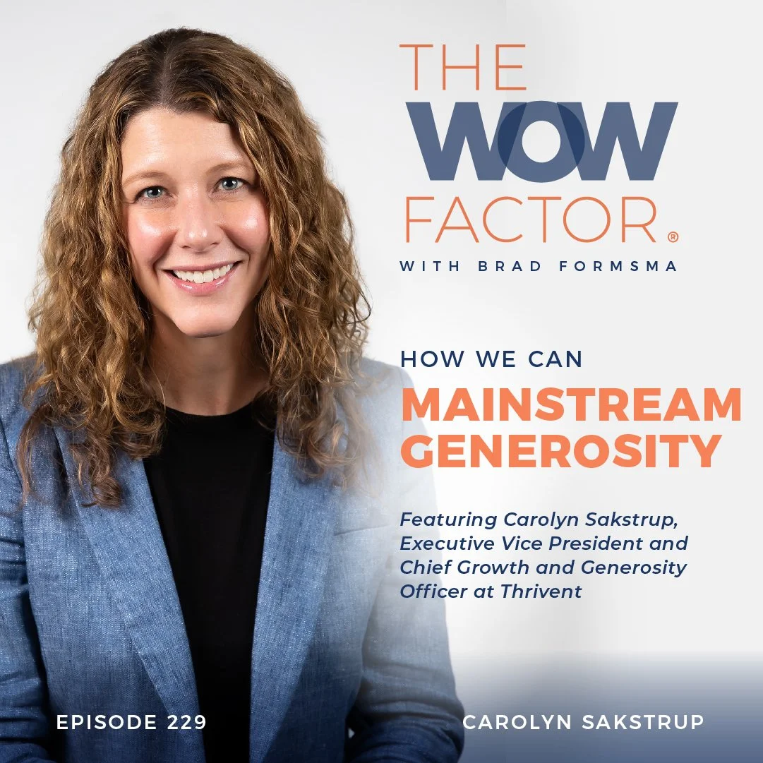 Carolyn Sakstrup, Executive Vice President and Chief Growth &amp; Generosity Officer at Thrivent, Episode 229