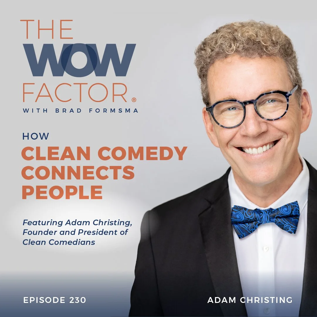 Adam Christing, Founder and President of Clean Comedians, Episode 230