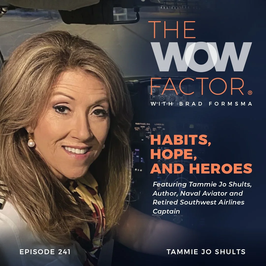 Tammie Jo Shults, Author, Naval Aviator and Retired Southwest Airlines Captain, Episode 241