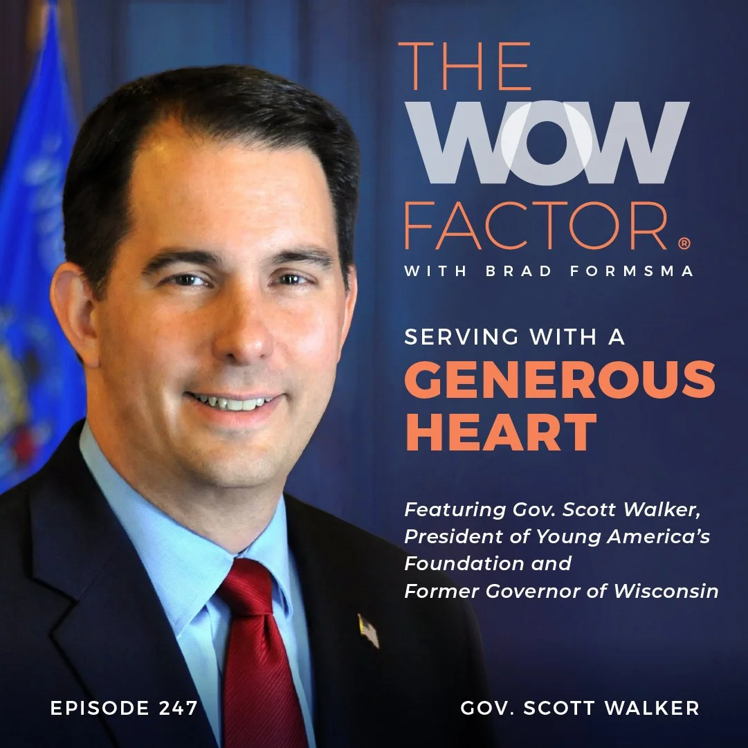 Gov. Scott Walker, President of Young America’s Foundation, Episode 247