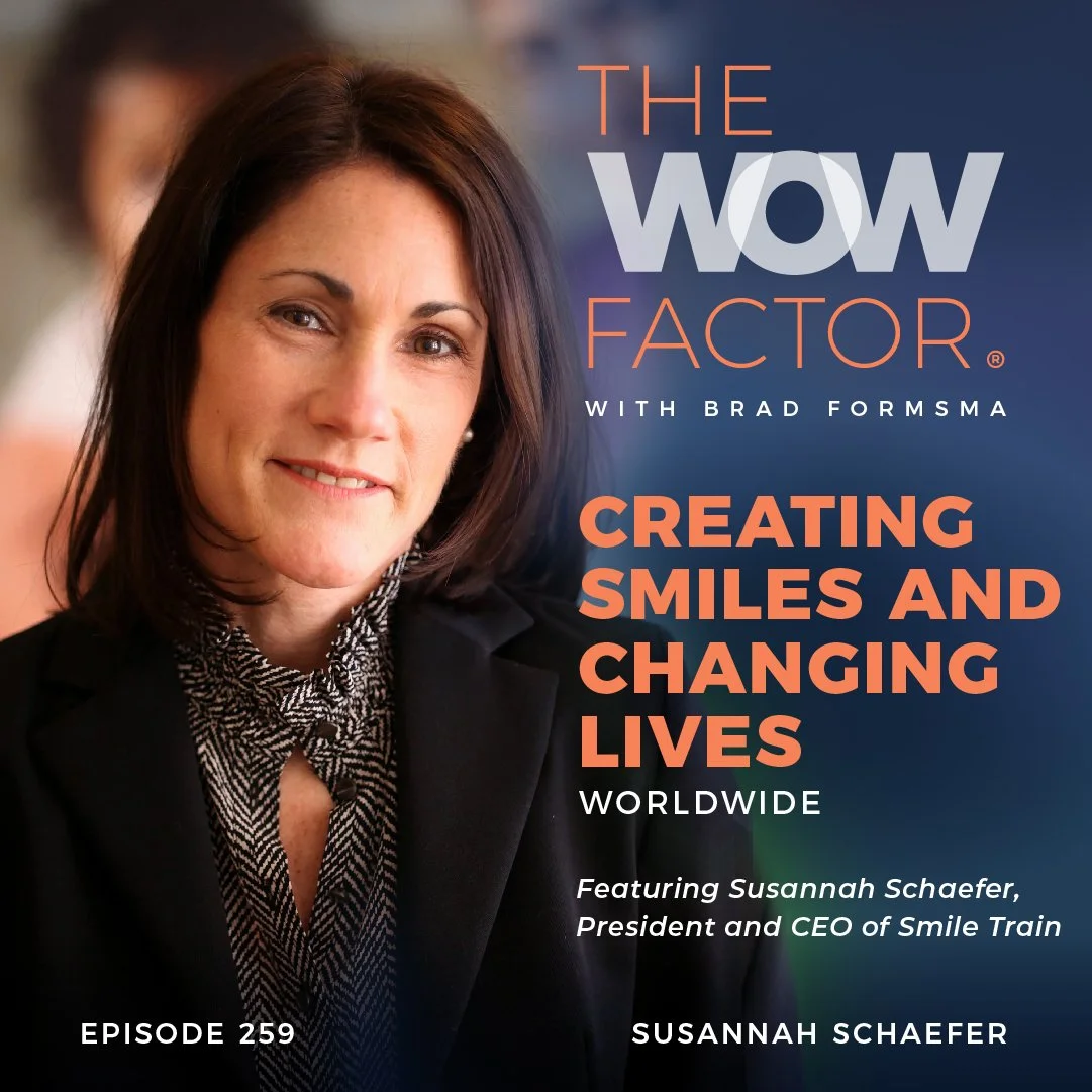 Susannah Schaefer,  President and CEO of Smile Train, Episode 259