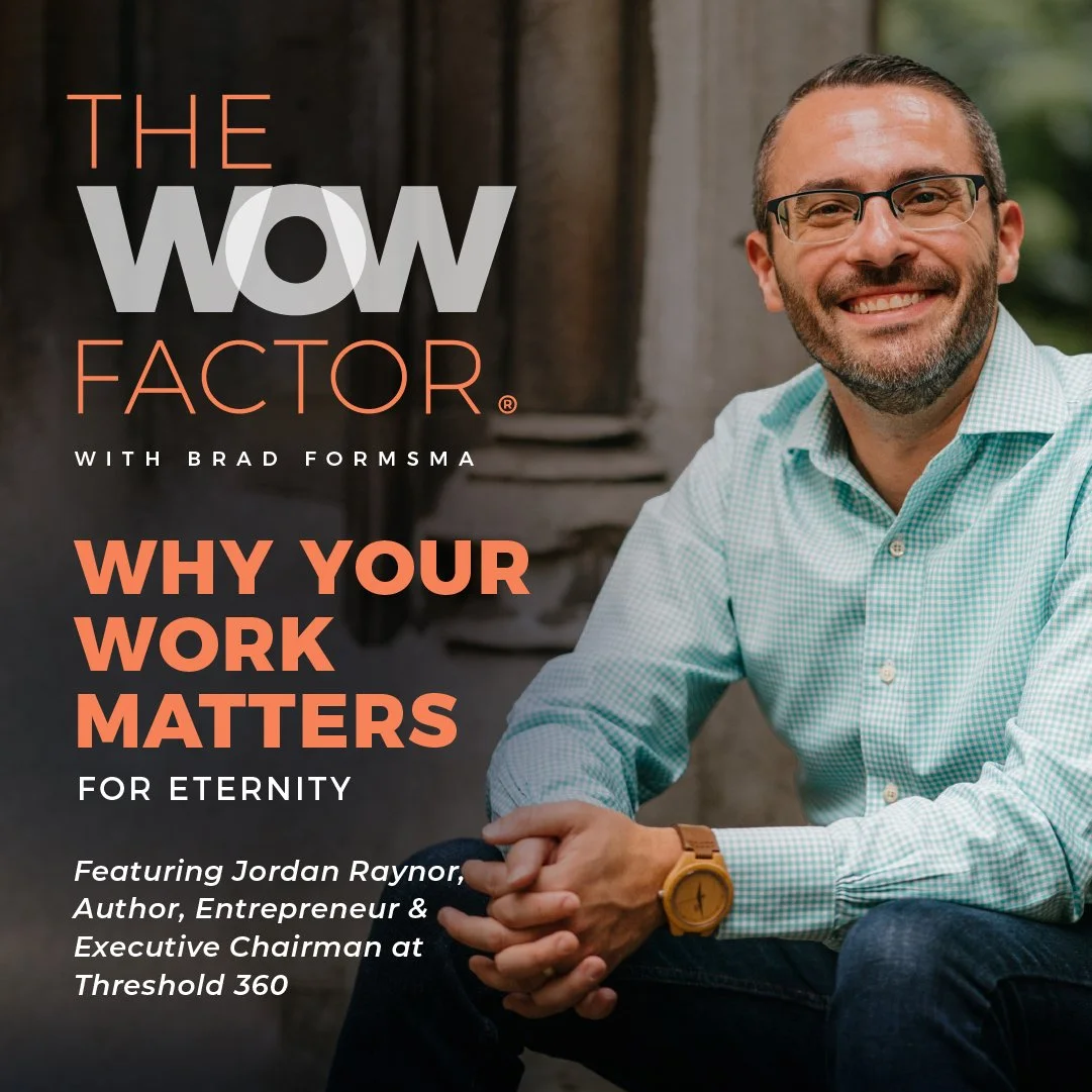 Jordan Raynor      Author, Entrepreneur &amp; Executive Chairman at Threshold 360 Episode 301