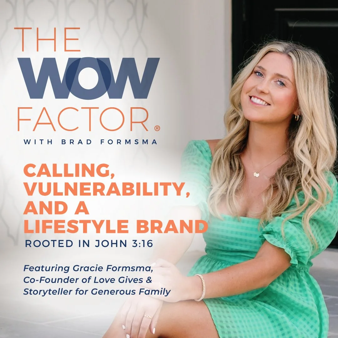 Gracie Formsma        Co-Founder of Love Gives &amp; Storyteller for Generous Family | Episode 304