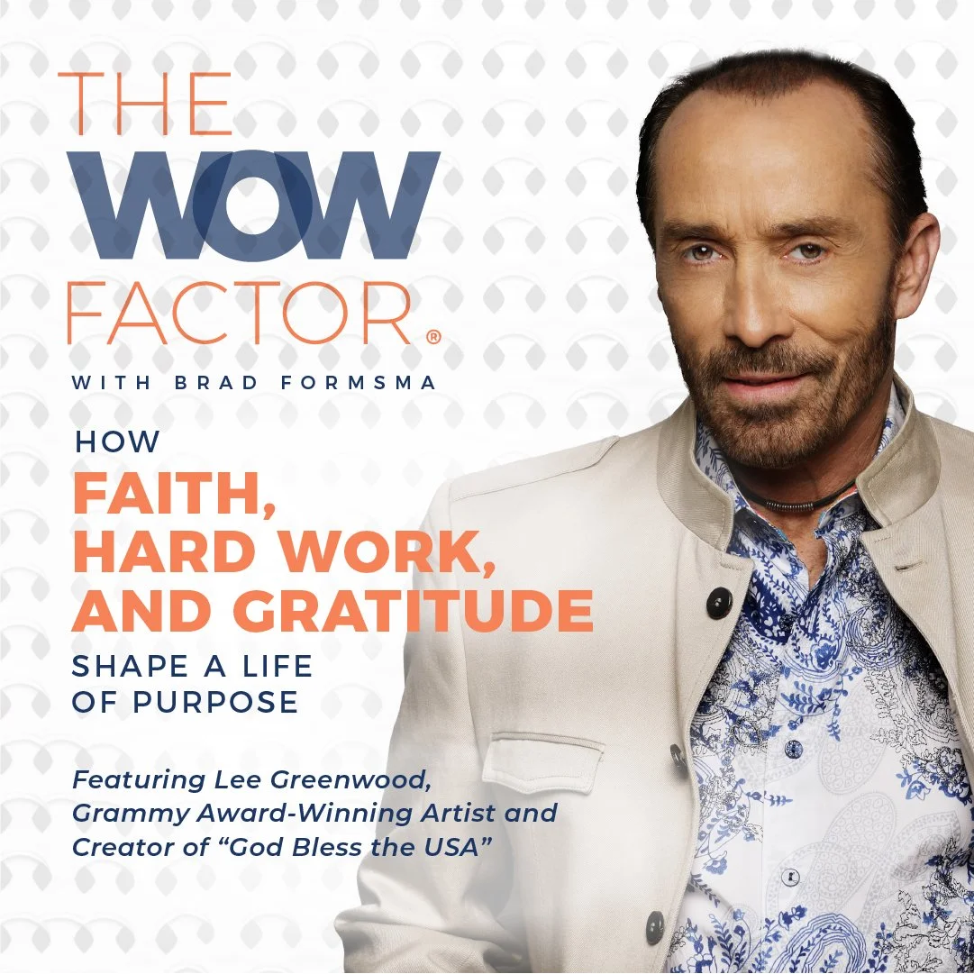 Lee Greenwood Grammy Award-Winning Artist and Creator of “God Bless the USA”. Episode 316