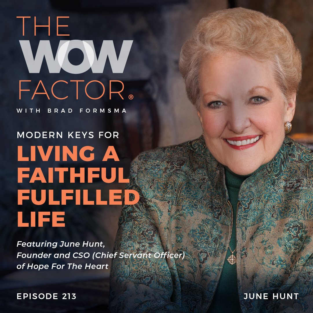 June Hunt June Hunt, Founder and CSO (Chief Servant Officer) of Hope For The
