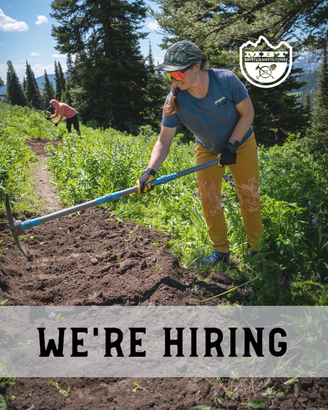 Join our team for the 2026 season and get paid to ride bikes!

We are seeking individuals passionate about mountain biking to round out our team for the busy, upcoming season. We are hiring two, Part-Time Trail Technicians &amp; Teton Riders Assistan