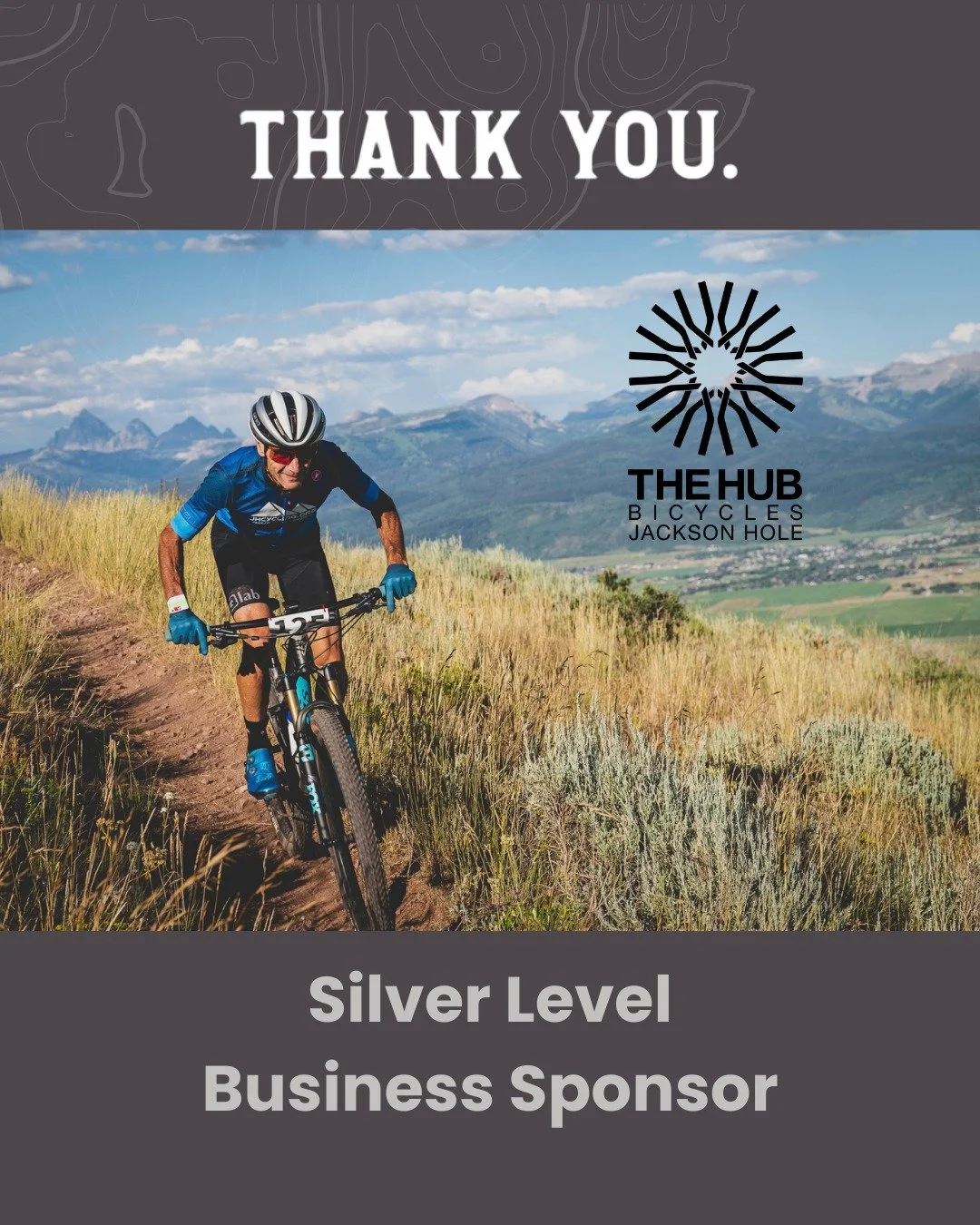A huge thank you to @thehub_jh for their continued support of mountain biking in the Tetons!

We&rsquo;re grateful for their sponsorship in 2025 and excited to share that they&rsquo;re rolling their support right into the 2026 season. Community-minde