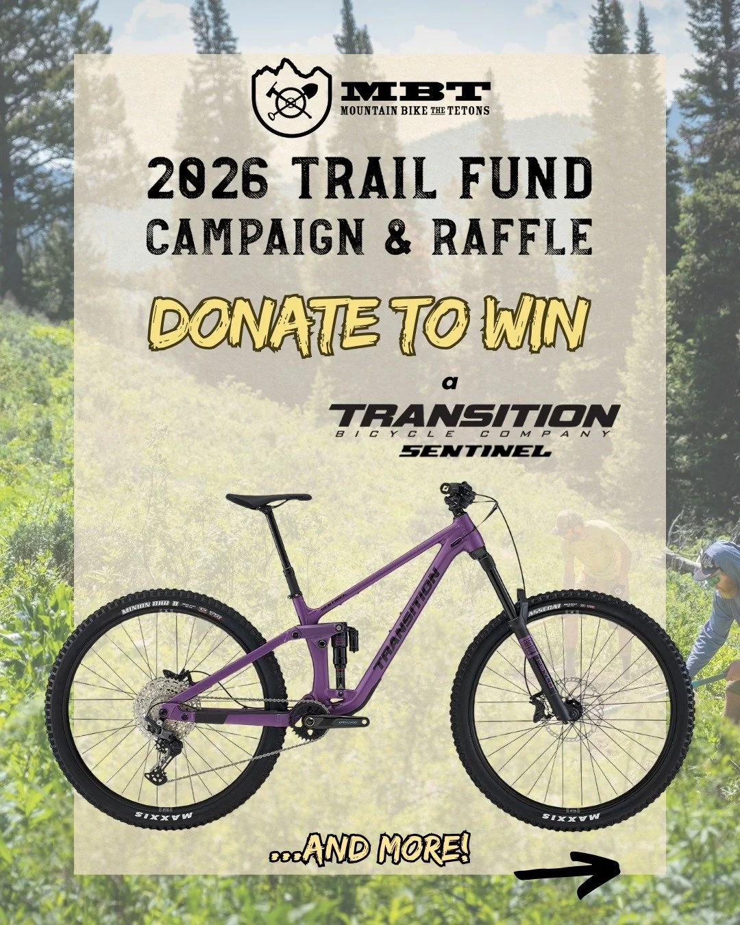 The 2026 Trail Fund Campaign &amp; Raffle is here! Support trails and we ALL win.

We are excited to partner again with some incredible partners and artists to bring you another stacked raffle and an exclusive trail fund t-shirt, all in the support o