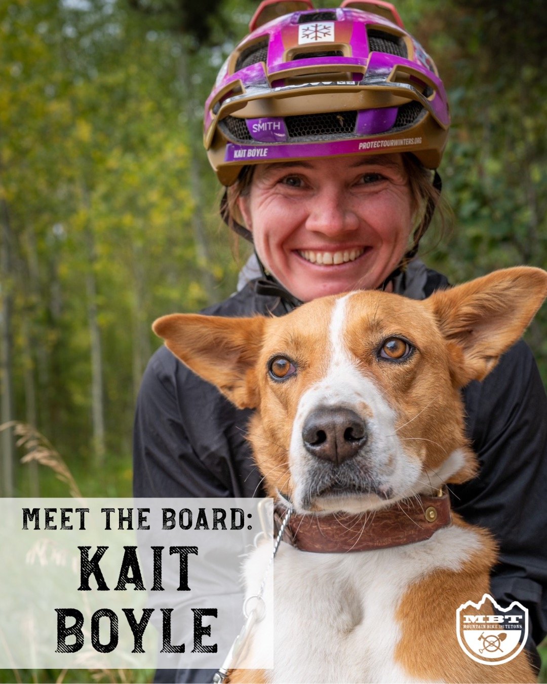 Meet Kait! Kait is a professional mountain bike athlete, bikepacker, and trails and public lands advocate. Over the last 6 years of her role on the MBT Board, she has brought her passion for advocacy, trails, and education to the committees she's ser