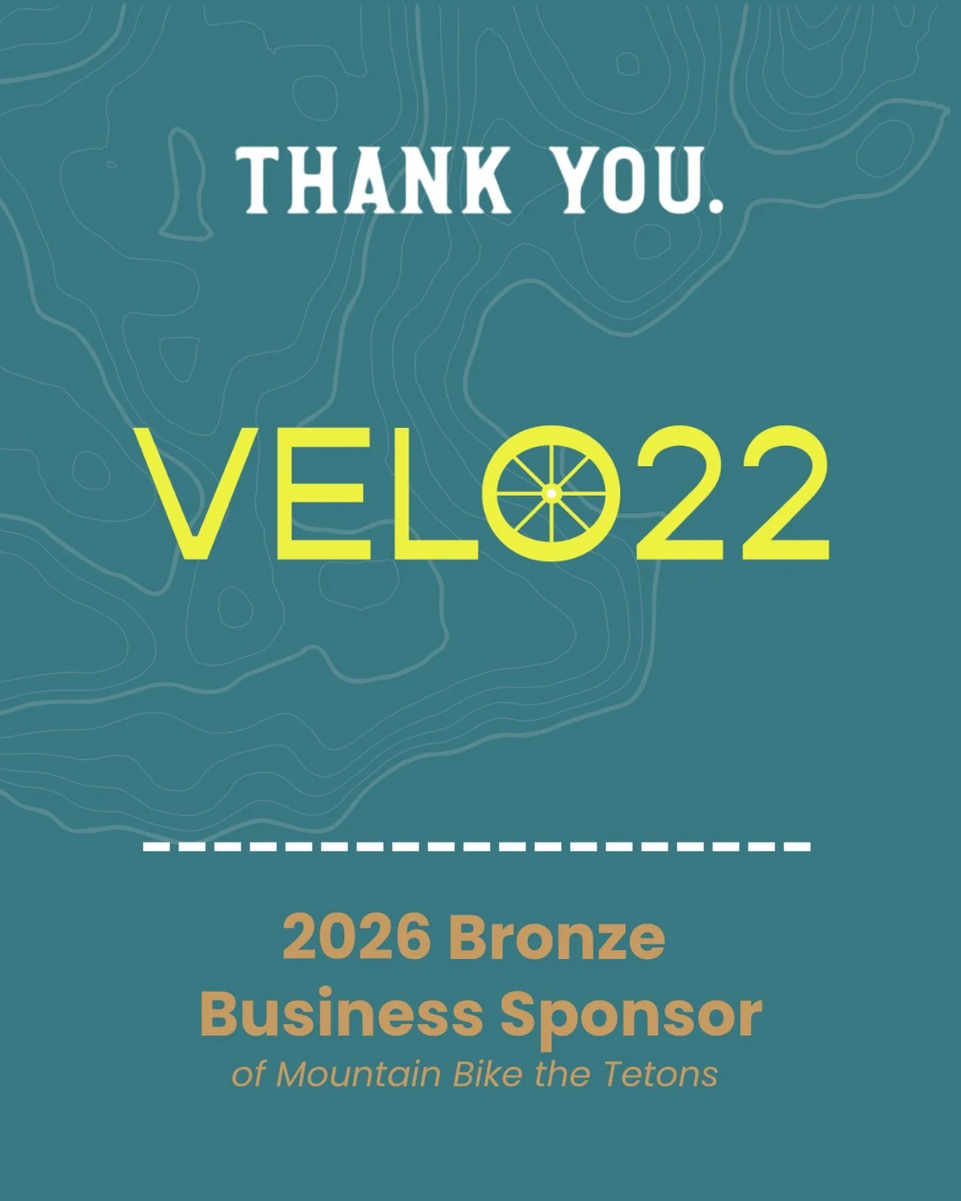Thank you to @velo22_ for another year of MBT sponsorship! Velo22 is a hub of all things biking in the Tetons. They work to bring riders together, whether that be at MBT races, hosting group rides, or suggesting routes for your next adventure. Curiou
