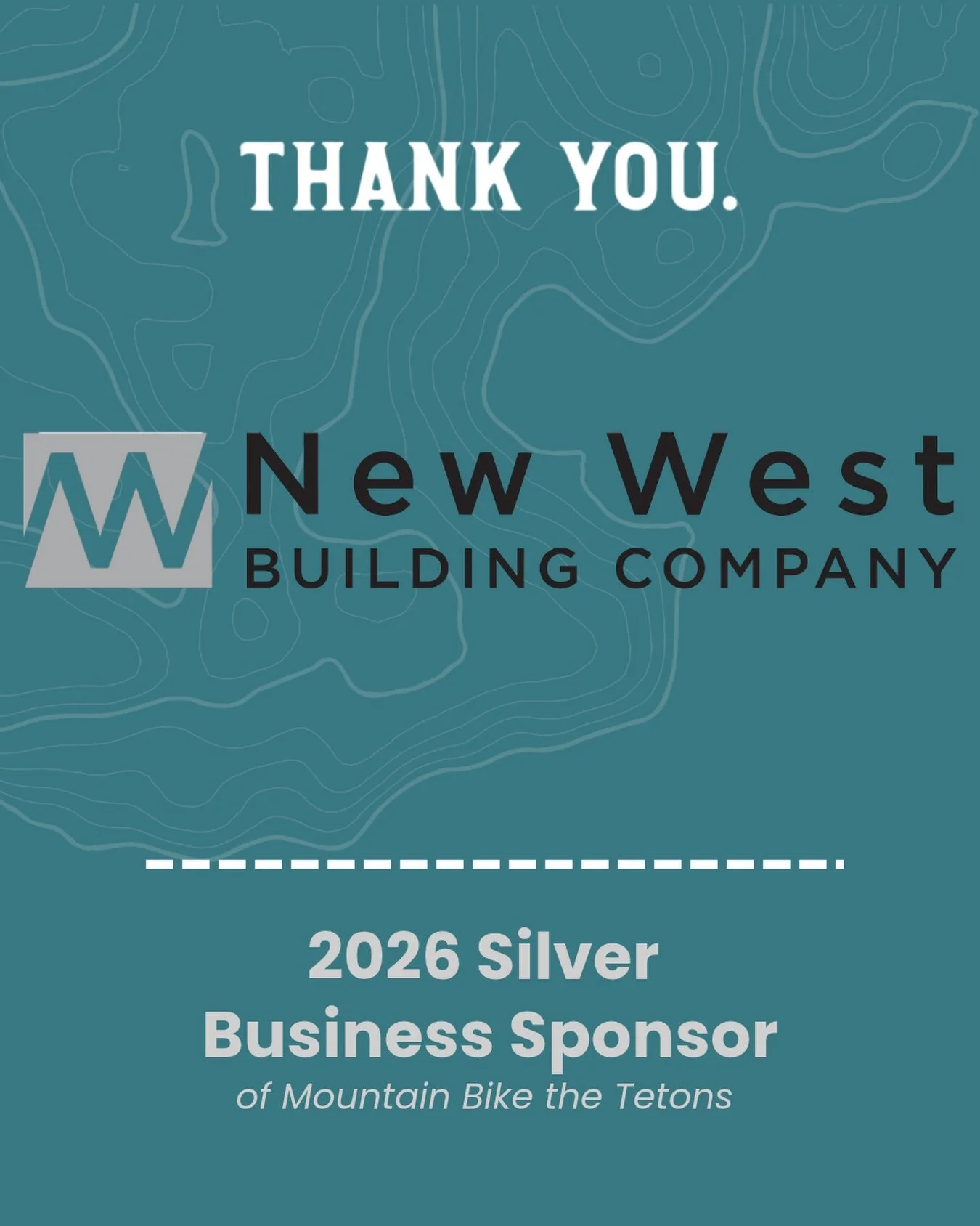 Thank you to New West Building Company for supporting MBT as a returning 2026 Silver Level Business Sponsor! 

New West builds beautiful homes and structures designed for the mountain west, with offices locally in Driggs, Jackson, and Alpine (as well