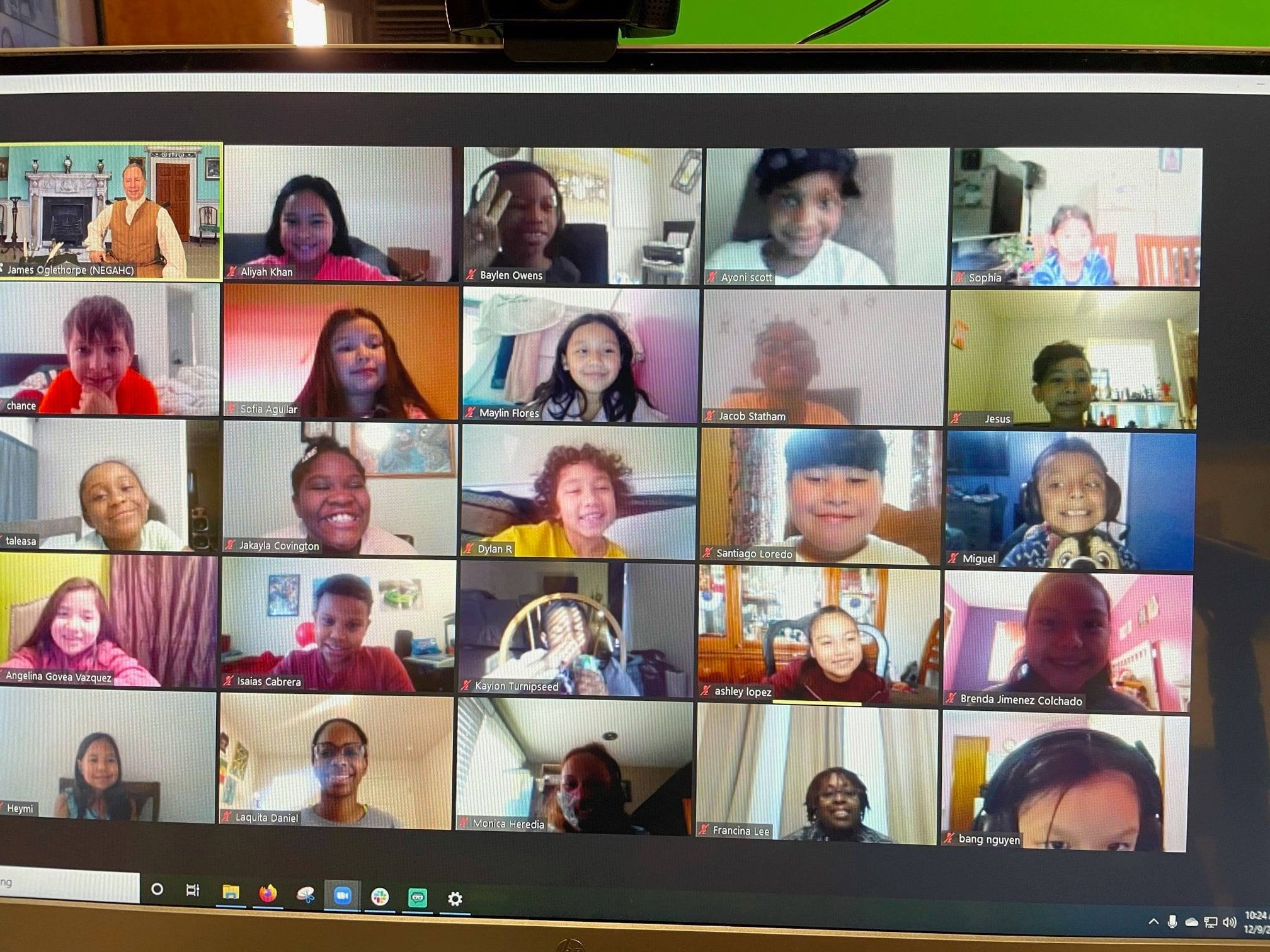 James Oglethorpe Webcast 2nd Grade.jpg