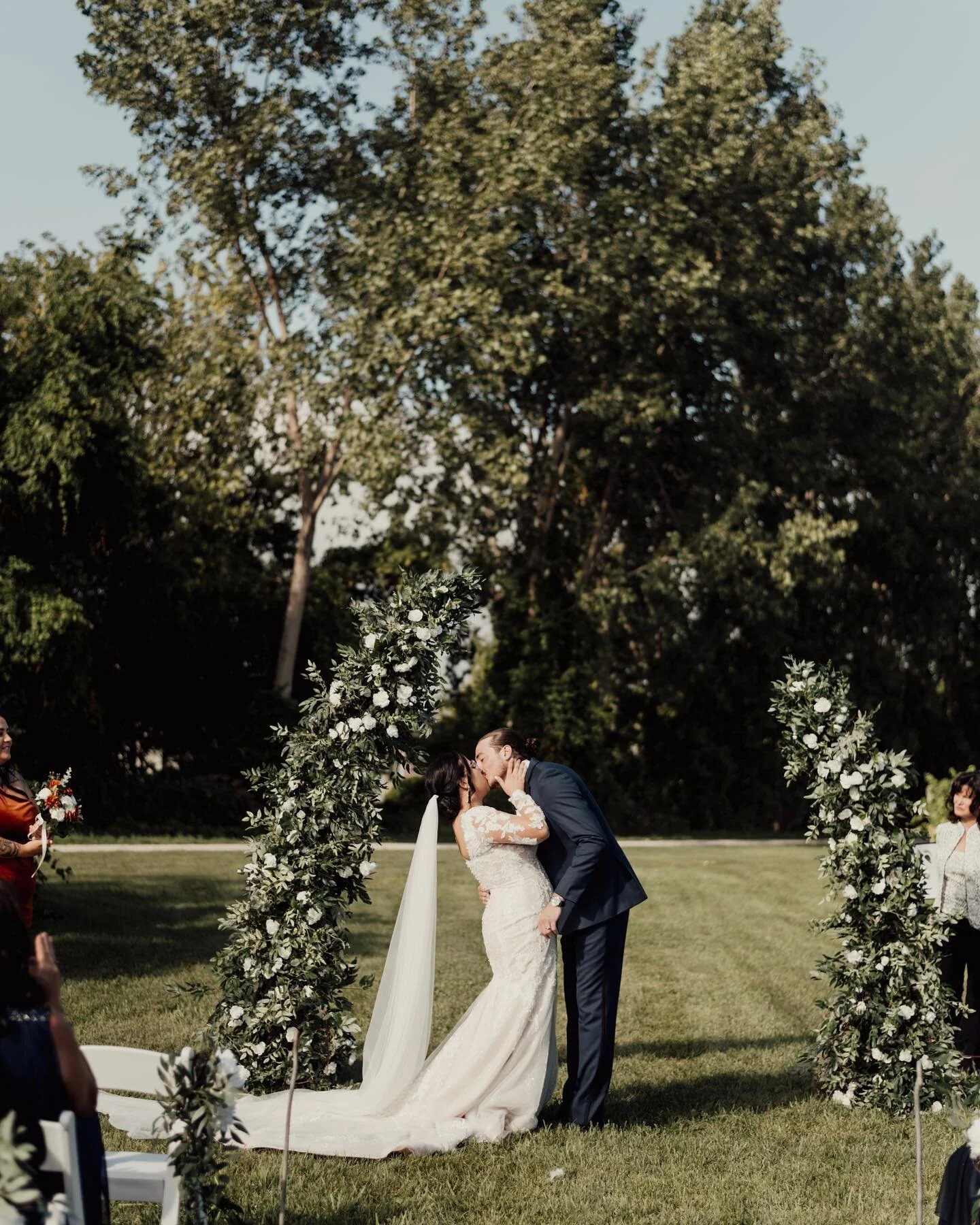 A few highlights from Alicia &amp; Tony&rsquo;s sunny wedding day at the lovely Pelee Island Winery. 💍