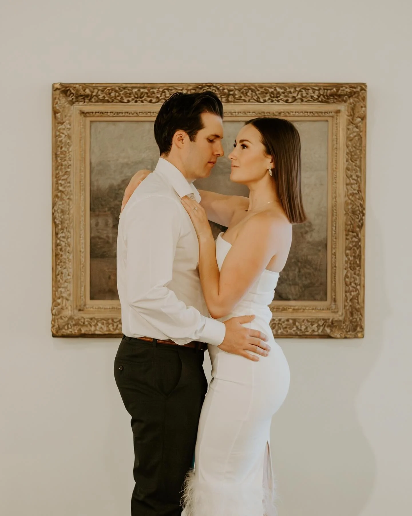 Sean &amp; Lexi&rsquo;s Art Gallery engagement. ✨