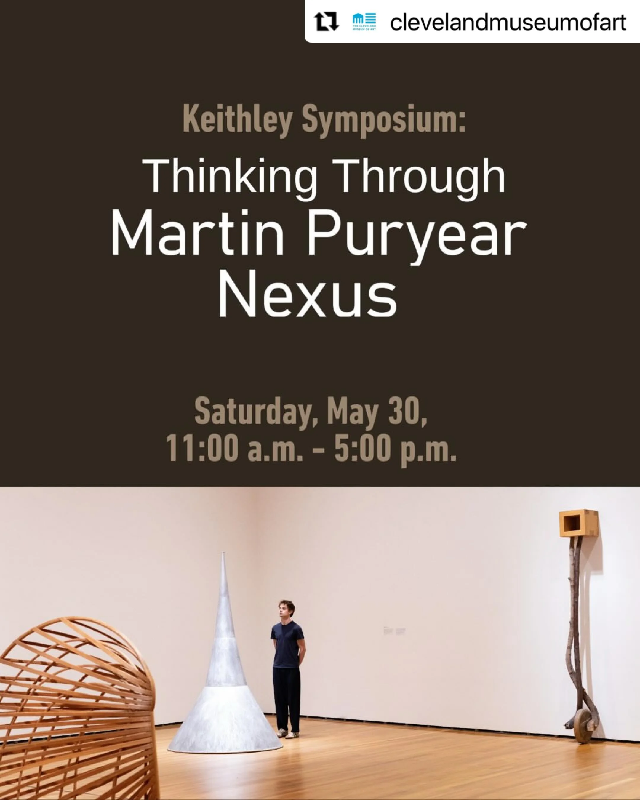 I have followed Martin Puyear&rsquo;s work since I was first learning woodworking during undergrad and had the privilege to meet him when the show Martin Puryear: Nexus was at the MFA Boston this past Fall. Puyear&rsquo;s work has always represented 