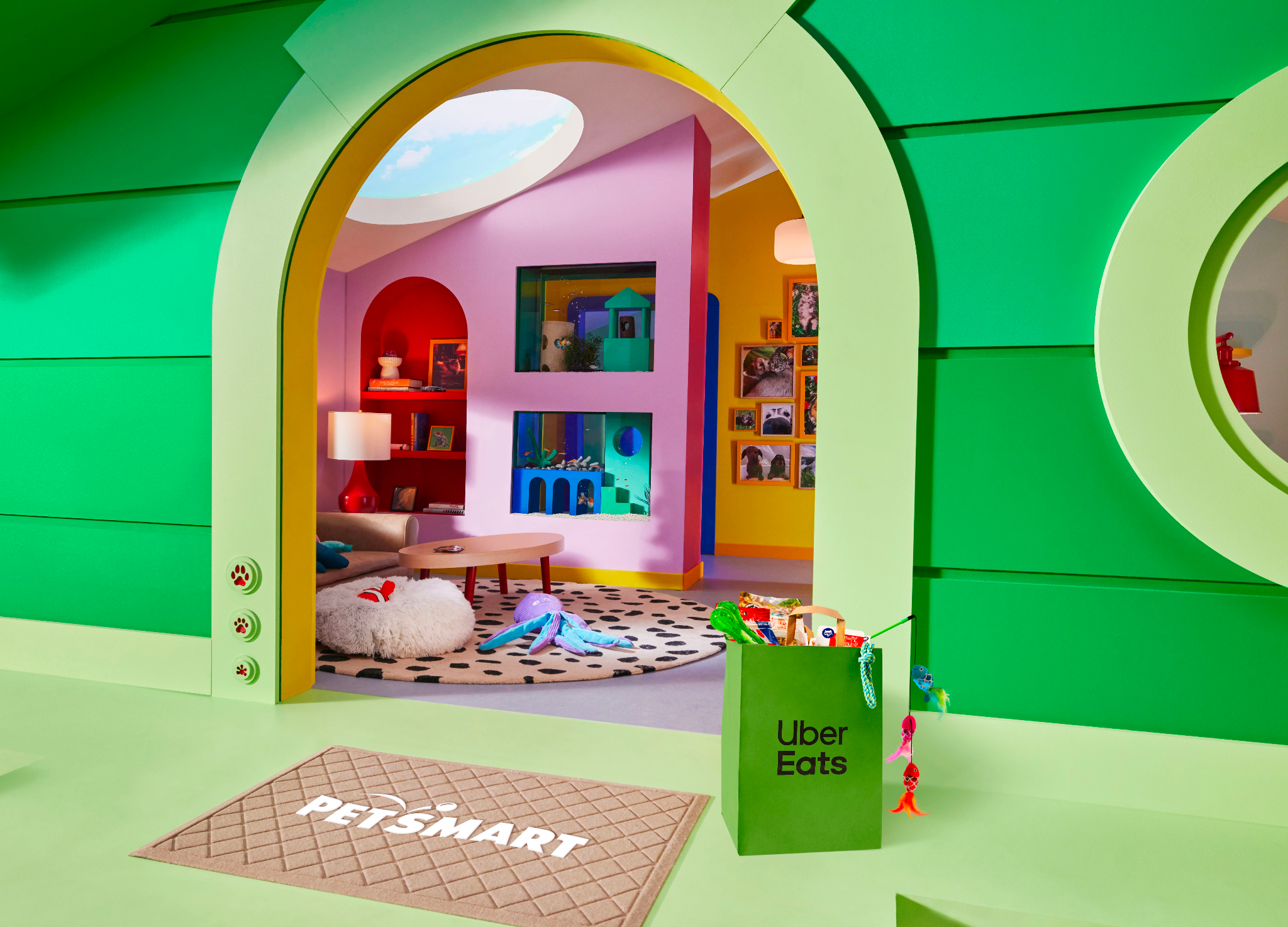 Open Front Door + Doorbell(s)