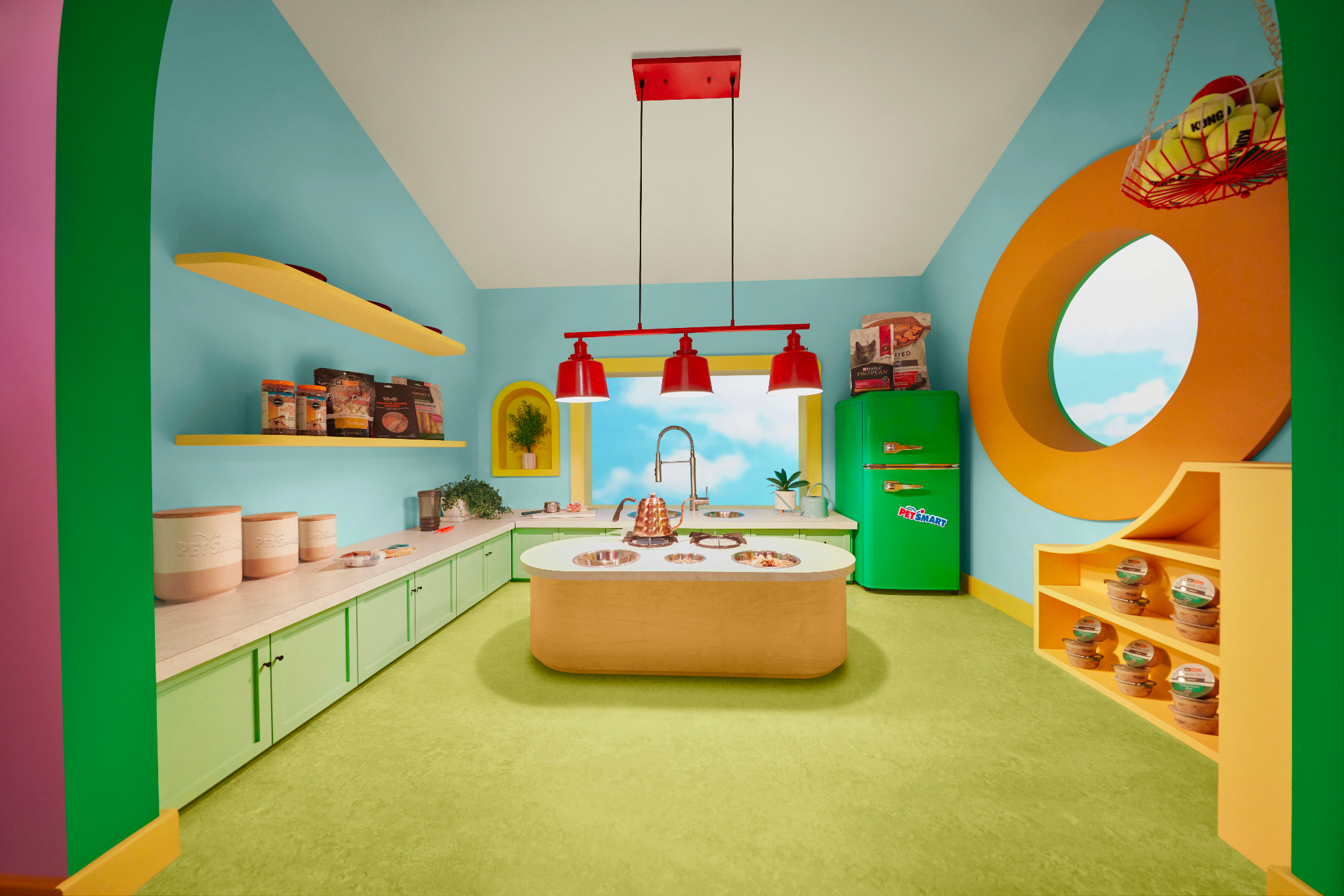 Kitchen + Built In Island Bowls