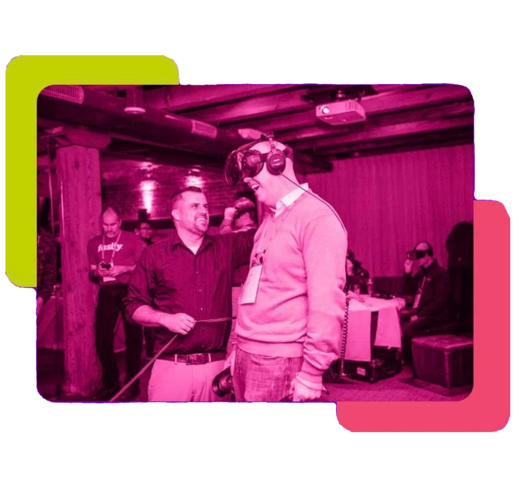 VR activation at trade show