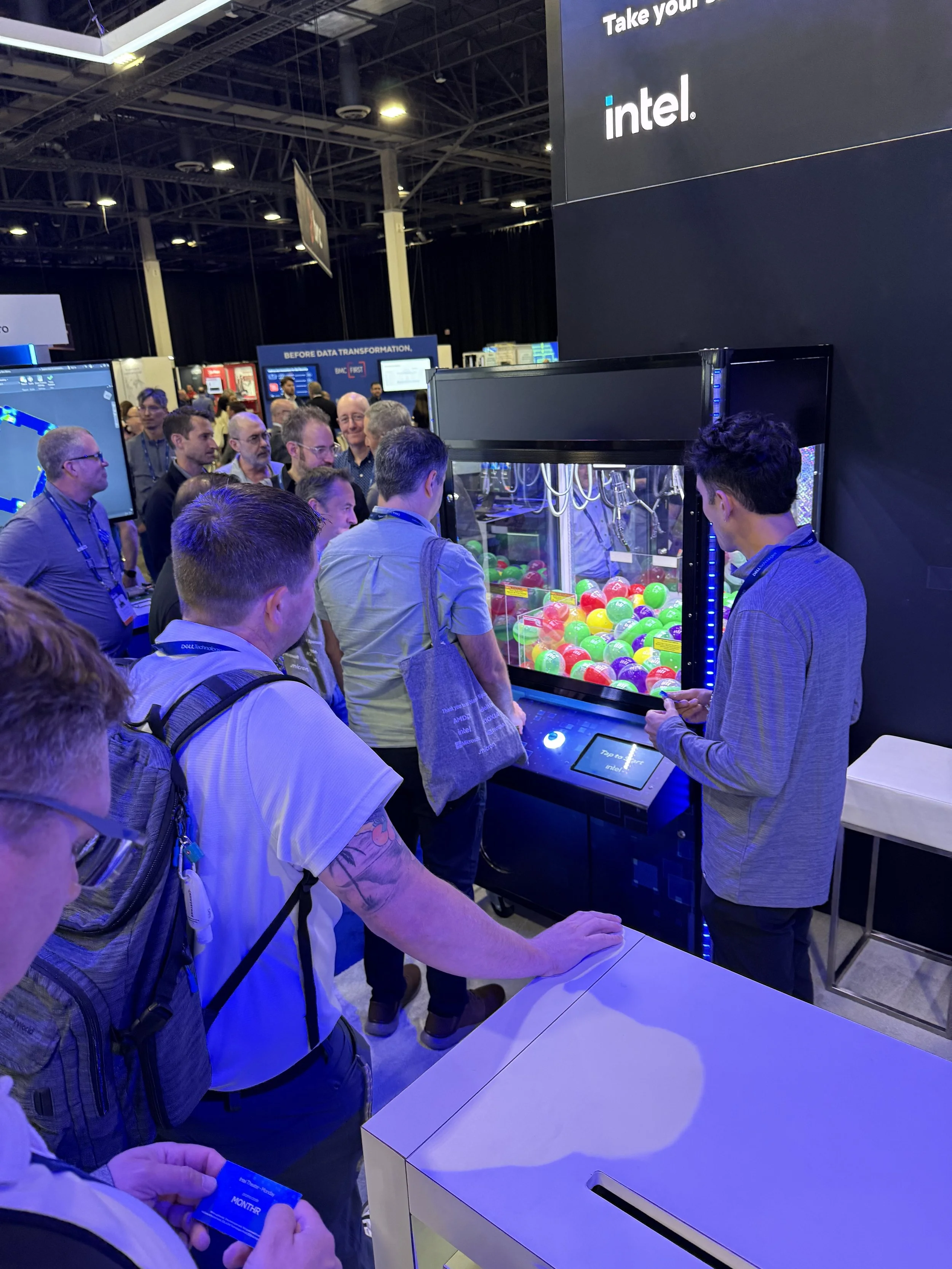 Intel claw machine