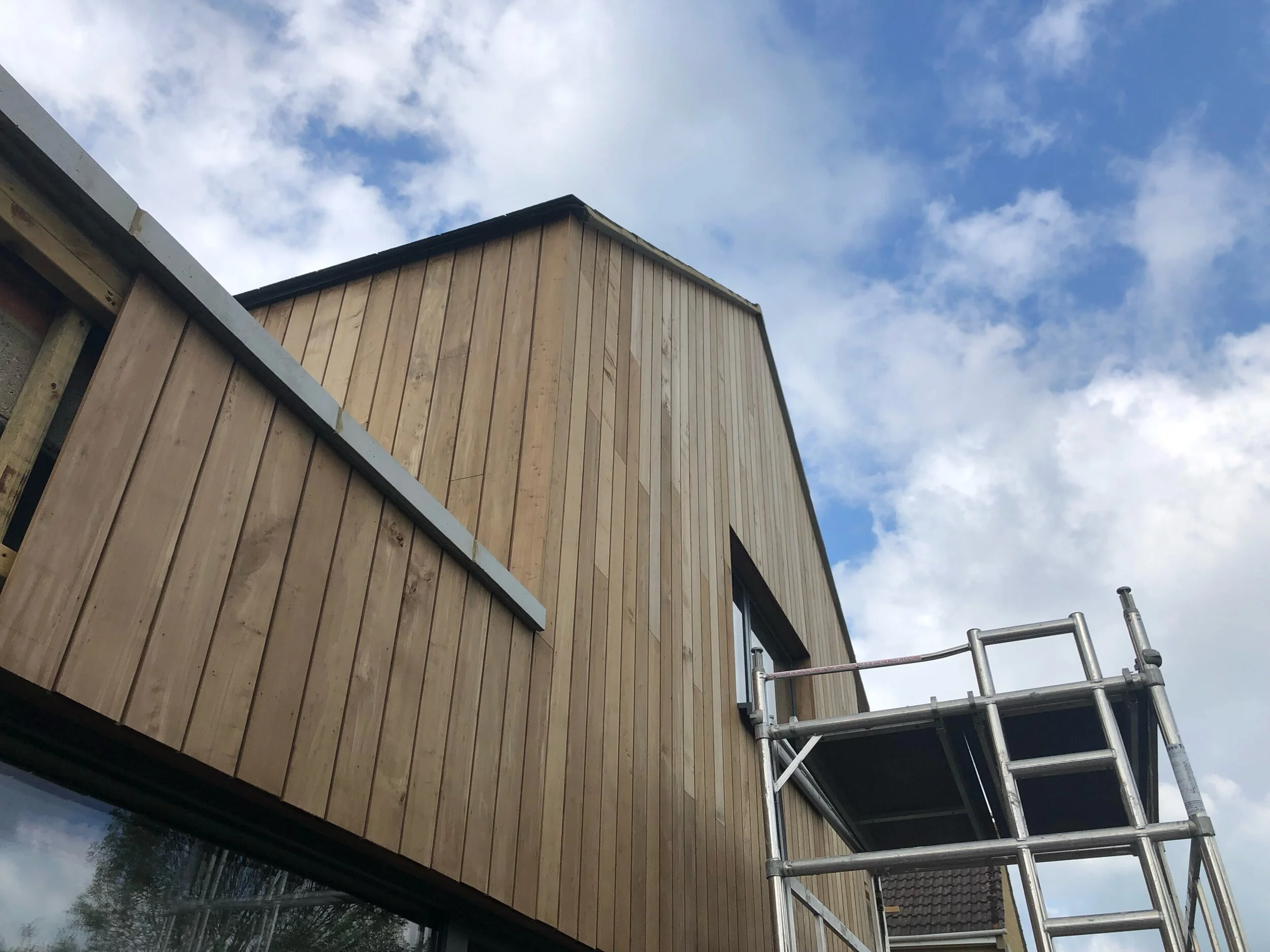 Double storey rear extension in Lechlade