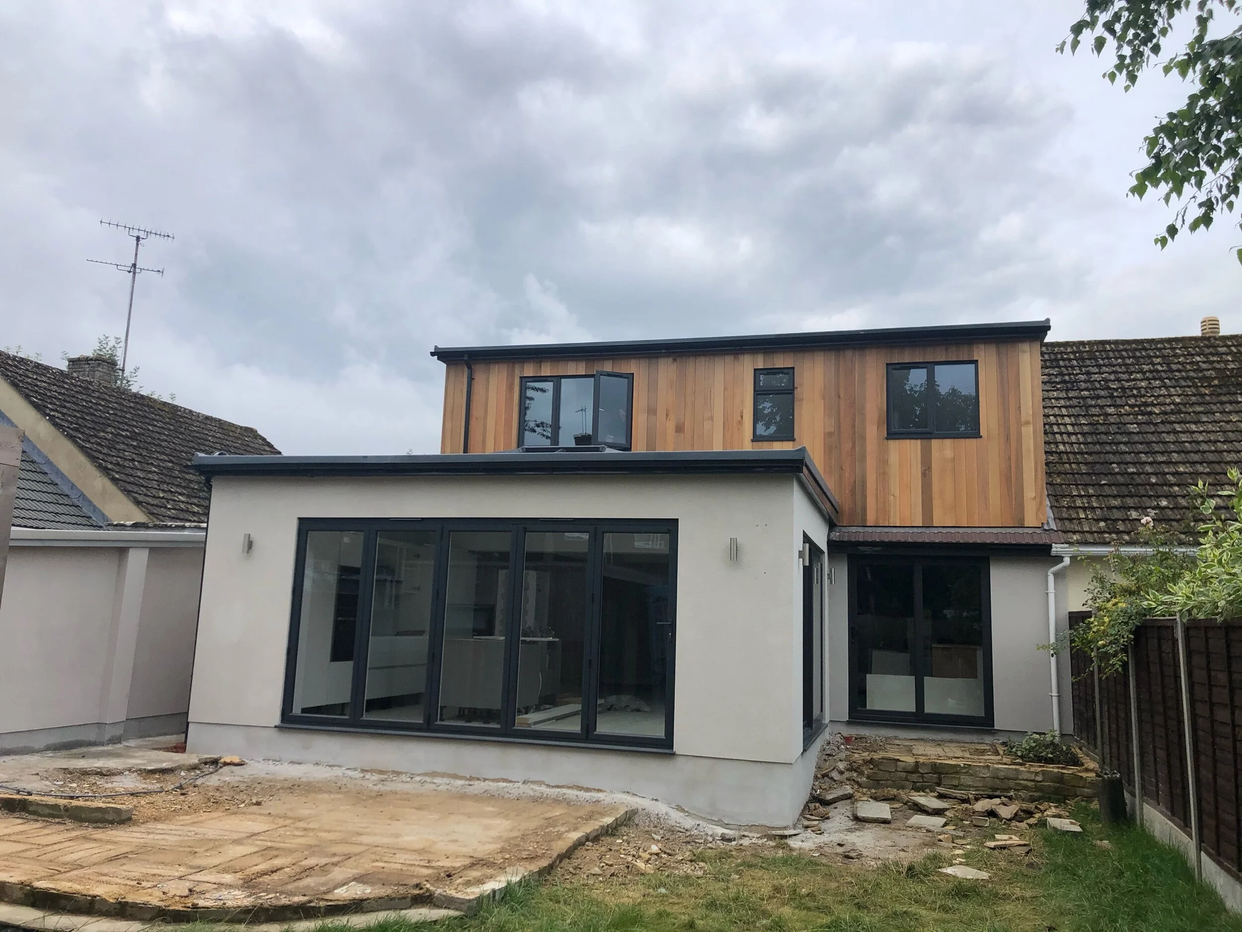 Rear extension and loft conversion in Fairford