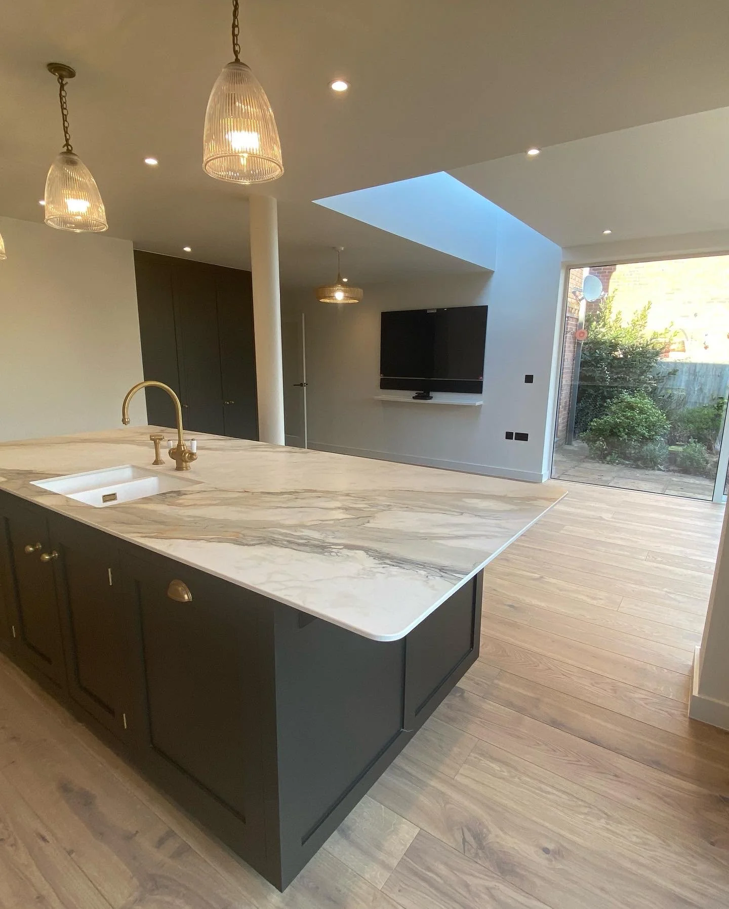 Kitchen and Family Room