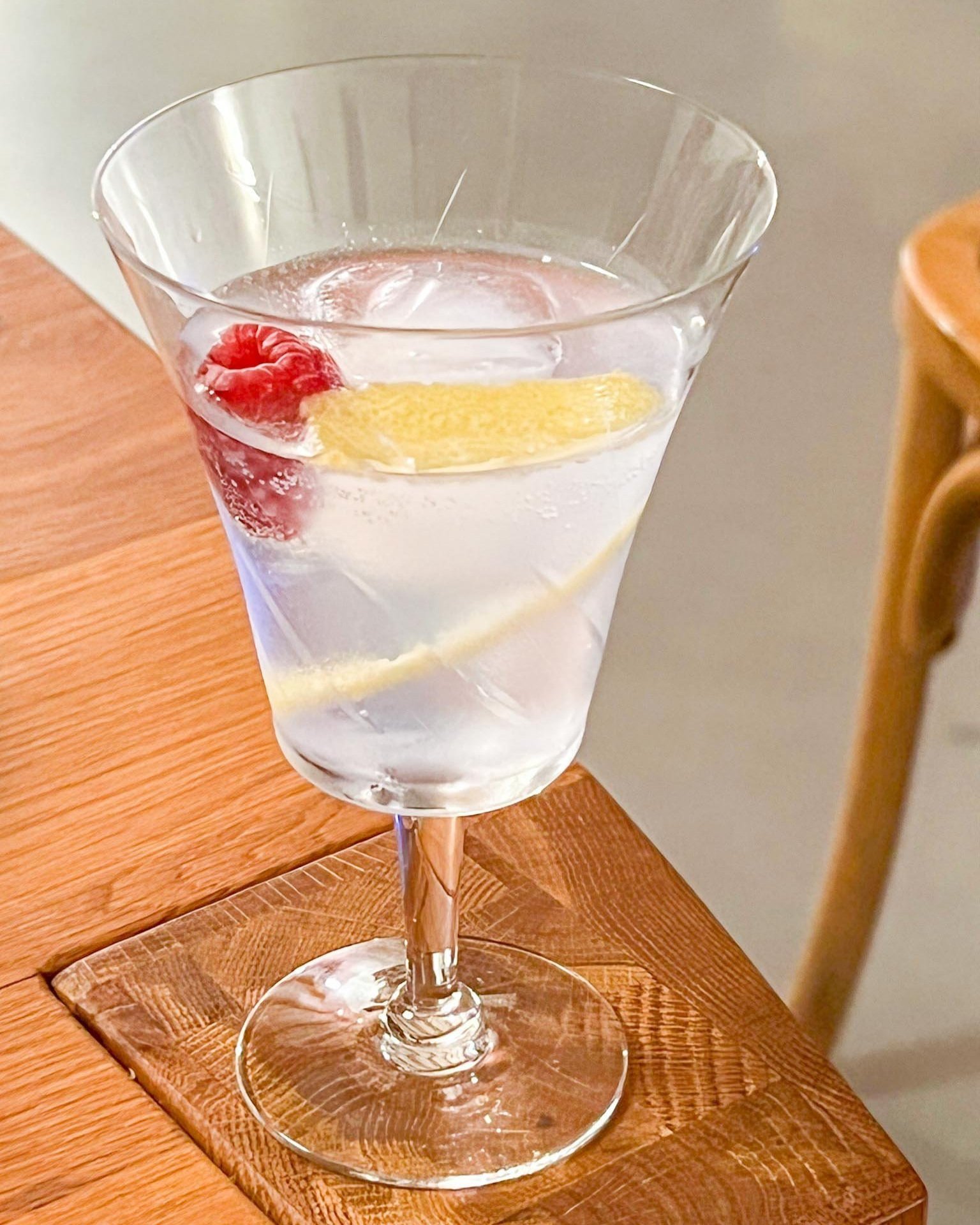 Gin tonic au gingembre