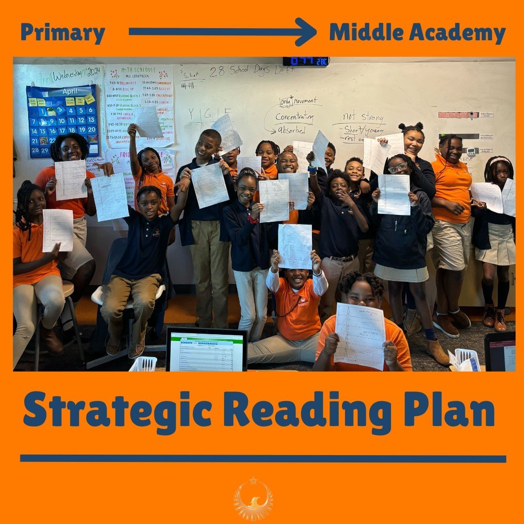 Fourth grade's got a plan to get ahead! 📑#StrategicReadingPlan #MovingOnUp #ResergenceHall #CharterSchool