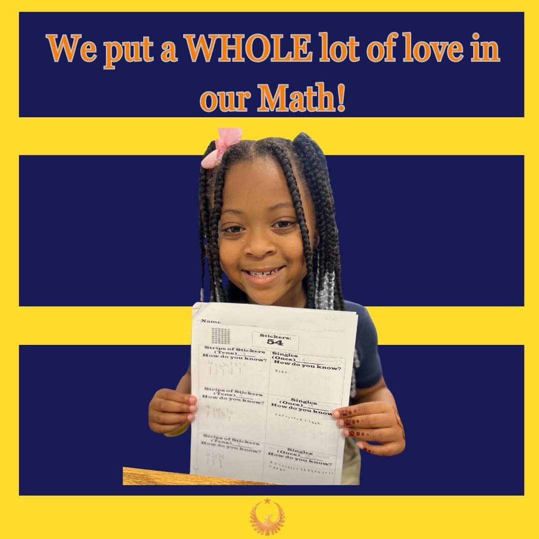 We always show our work! 🔟 #MathWhole #TensPlace #Representing #ResurgenceHall #CharterSchool