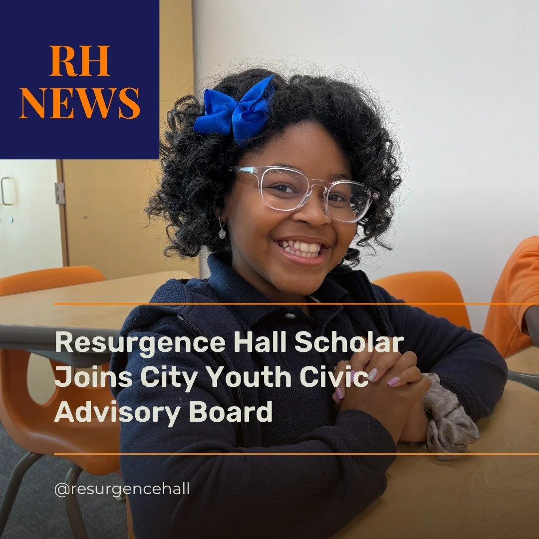 We are so proud of our very own Resurgence Hall scholar, Raquel! She has been selected to serve on the City of College Park&rsquo;s Youth Civic Advisory Board for the 2025&ndash;2026 term. 

Through this role, Raquel will attend monthly meetings with