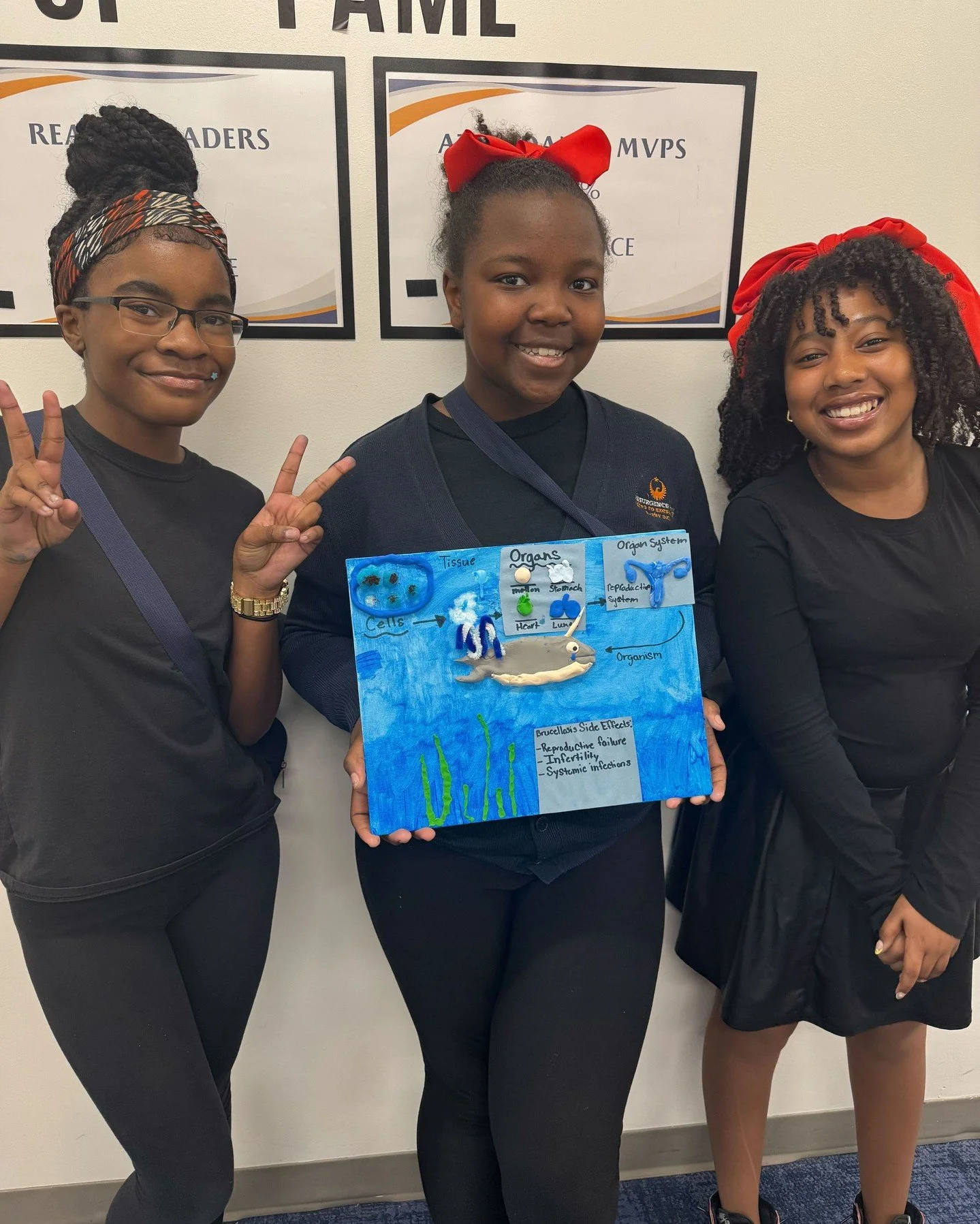 Our 7th graders are officially diving into their Project Based Learning lessons, applying everything they&rsquo;ve learned from Q1&ndash;Q3! 🔬📚 These incredible projects highlight the Levels of Organization and demonstrate how an organism can chang