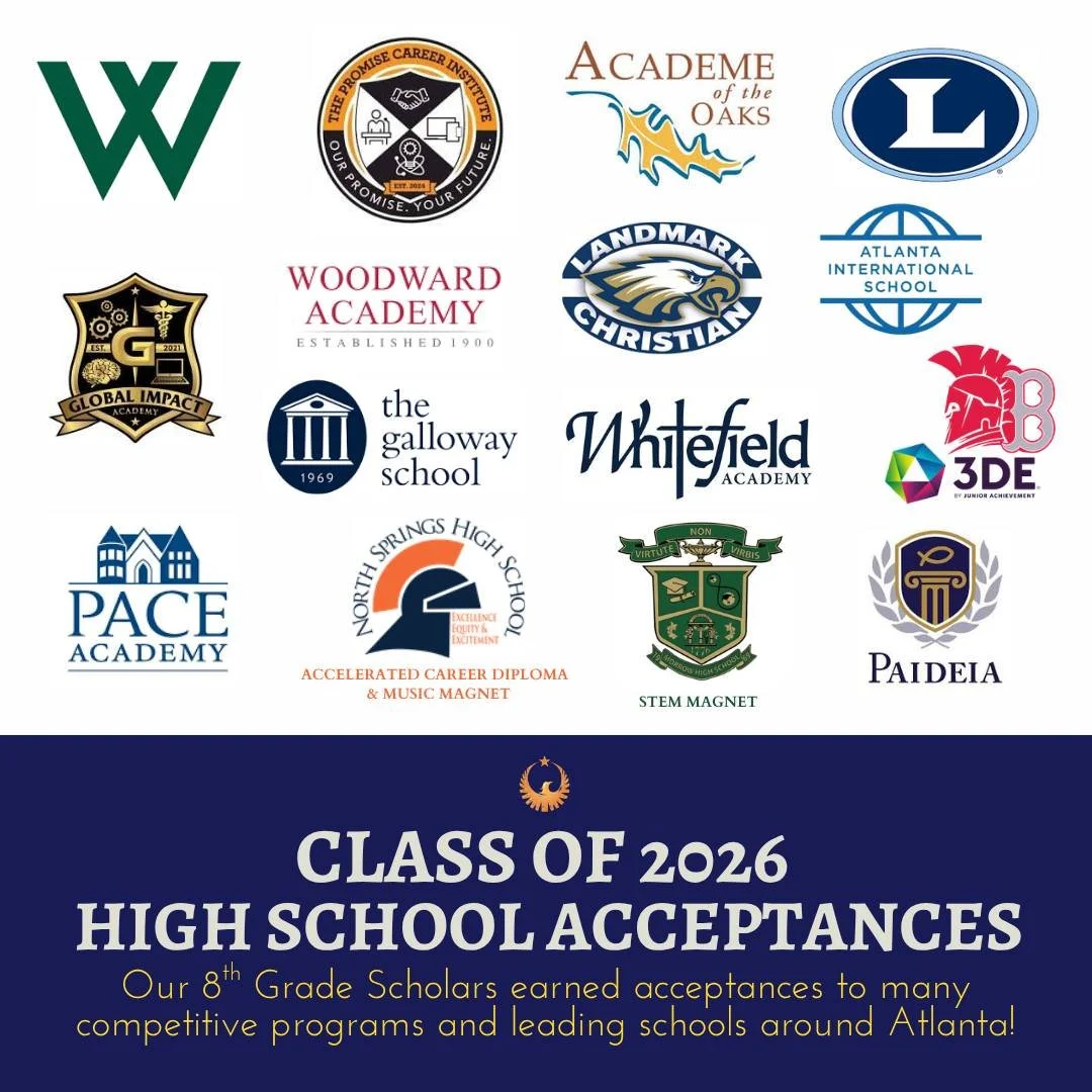 More acceptance letters are rolling in for our amazing 8th grade class, and we couldn&rsquo;t be more proud!  Watching our scholars step into their next chapter is so special, and we are beyond excited for all they are going to accomplish. The future
