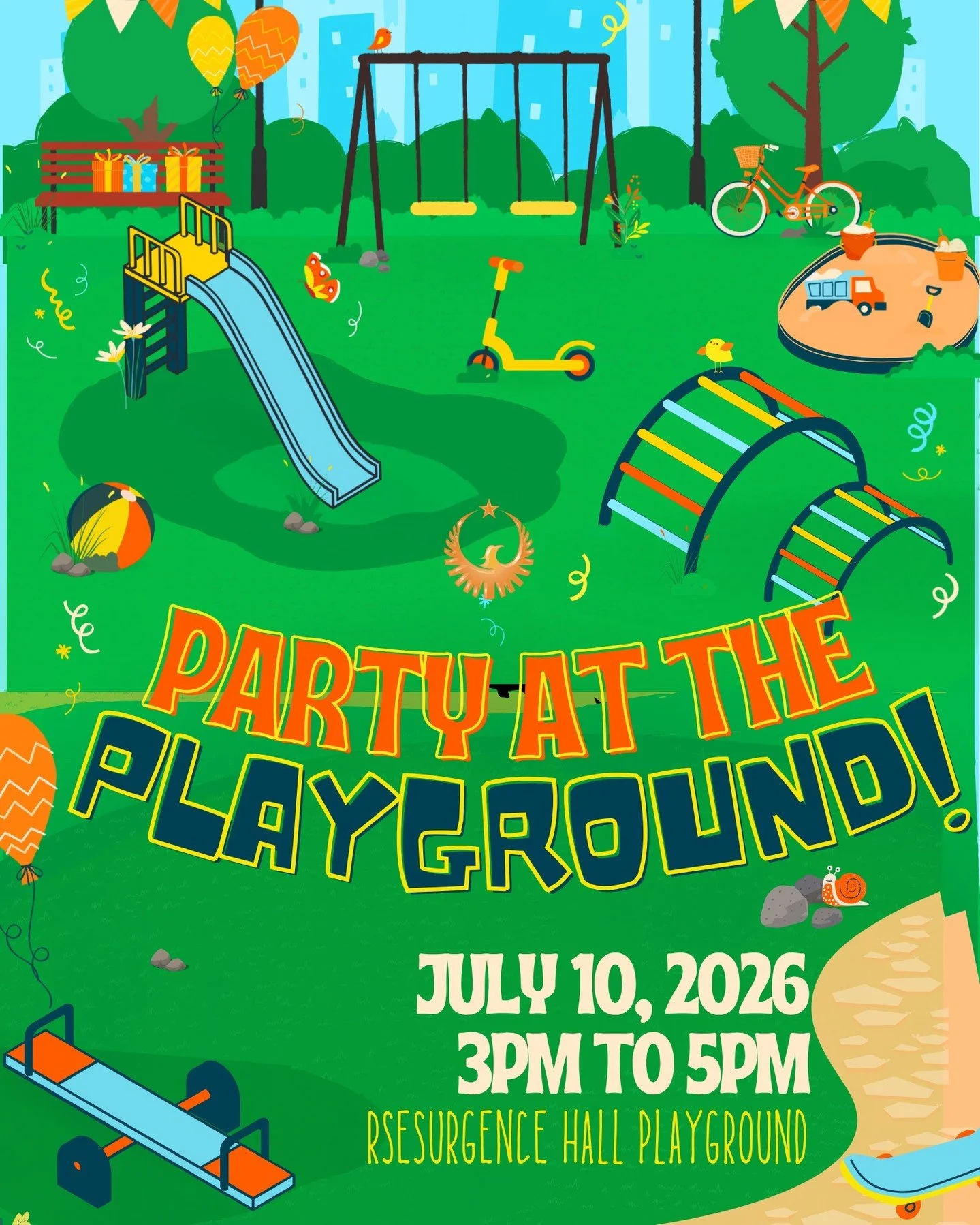 New families, this one&rsquo;s for YOU!  Join us for Party on the Playground! It's going to be an evening filled with fun, Kona Ice, playground time, and an opportunity to meet other new RH families before the first day of school! 💛

Be sure to chec