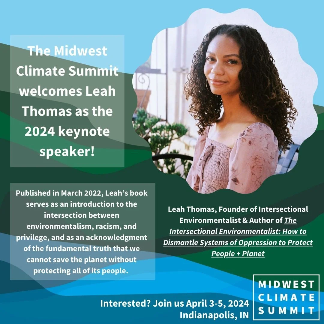 RELEASE: Indianapolis to Host 2024 Midwest Climate Summit at IUPUI