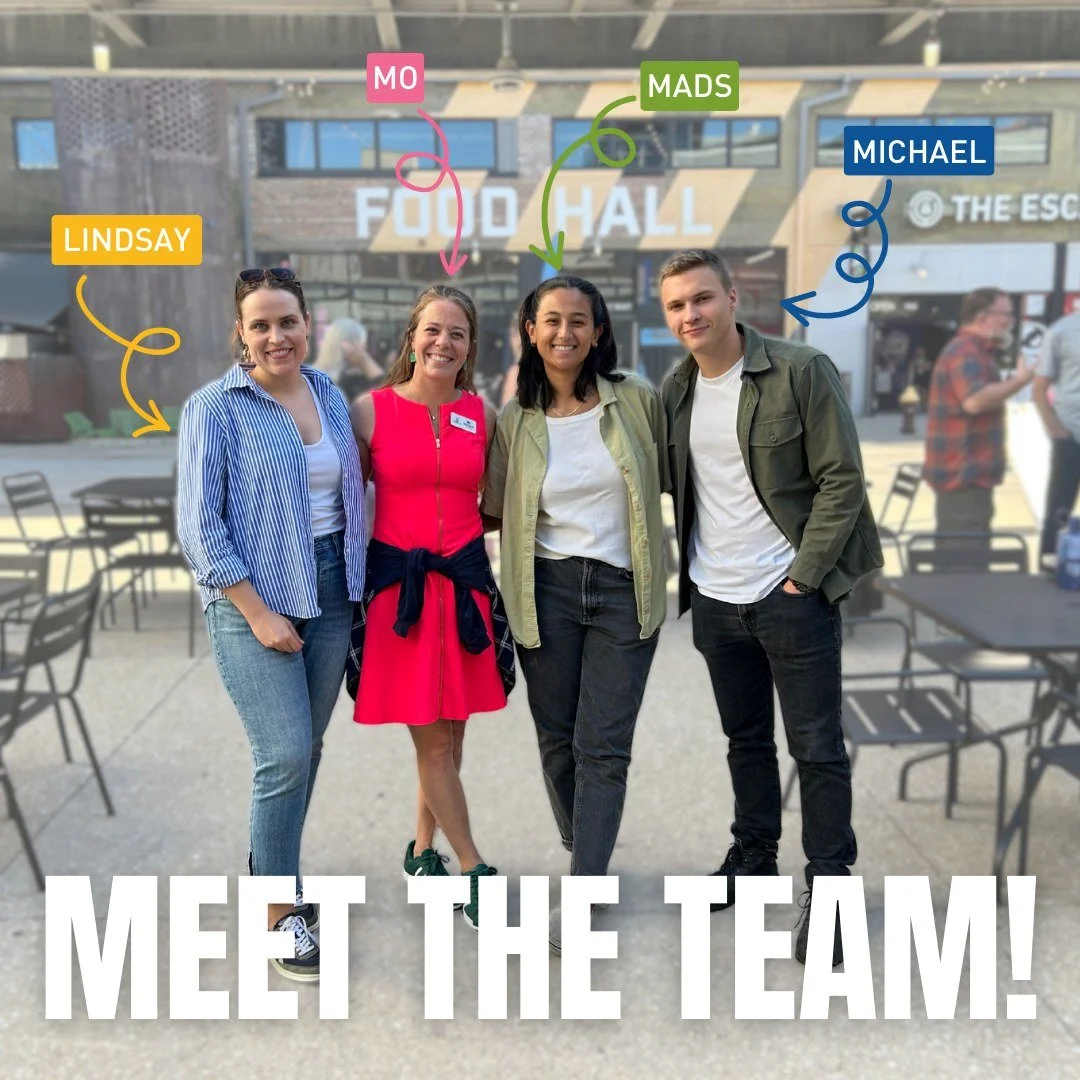 INTRODUCING...
🌎THE OFFICE OF SUSTAINABILITY! 🌍

🏡We're your neighbors, and just like you, we want to see Indy THRIVE. We work to help make our city healthier, more equitable, and prepared to face the challenges of the 21st century.

🌞From left t