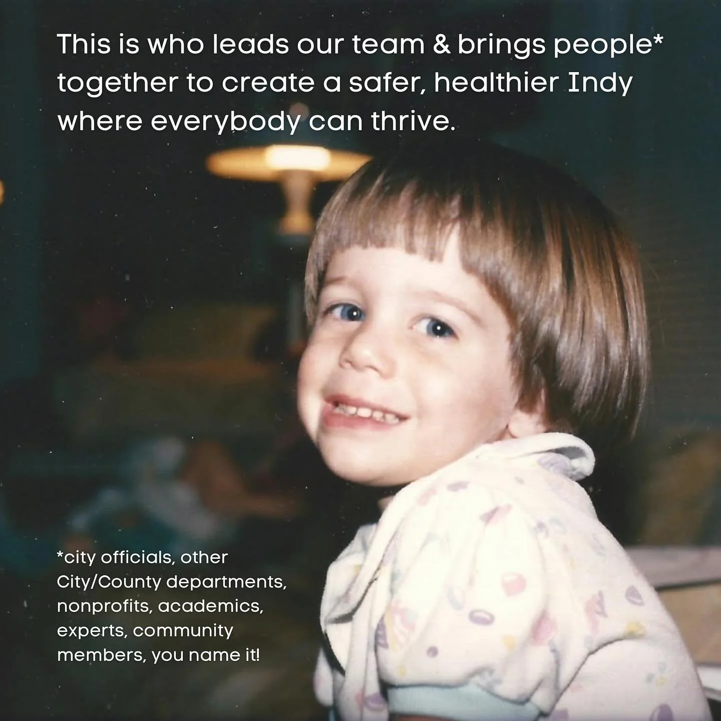 We grew up (and grew out our bangs)!

&hellip;and we work every day to make Indy a better place to live, work, &amp; play.