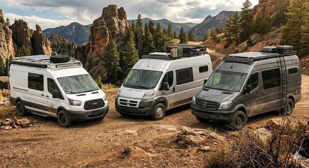 Sprinter vs. Transit vs. ProMaster: Which Van Should You Build On?