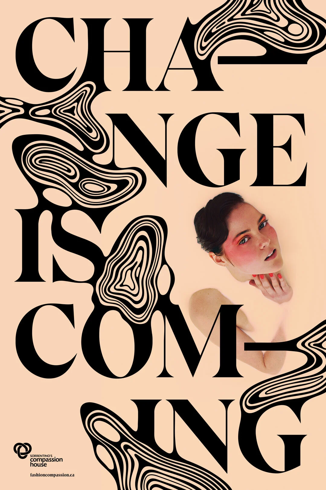 Fashion With Compassion / the met agency Edmonton Graphic Design and