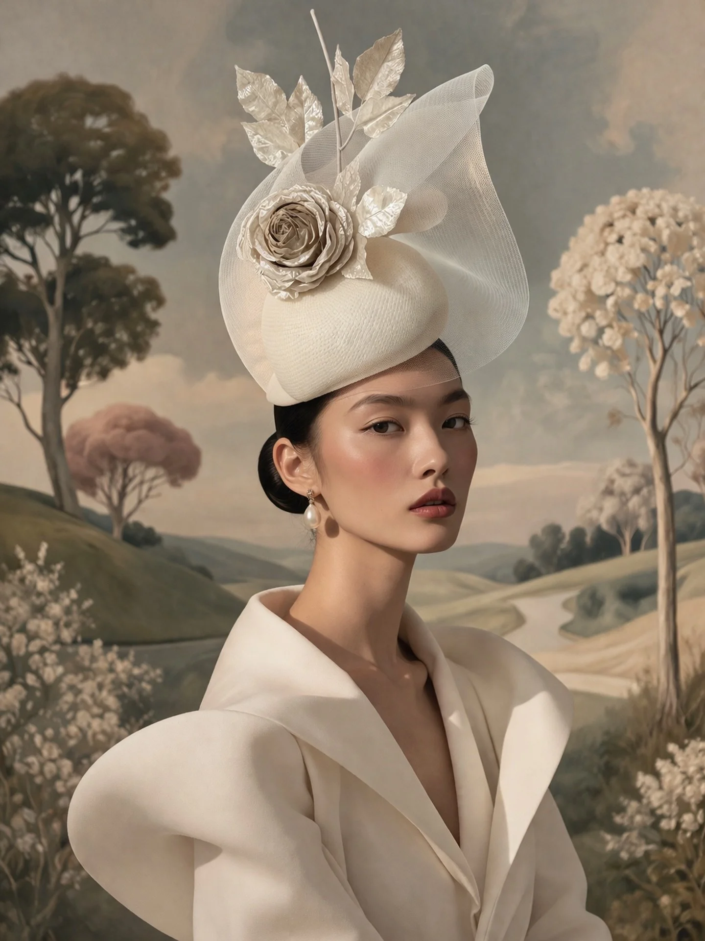 Not entirely sure where I stand on this&hellip;

The hat is mine 🖤designed and made in the studio, every detail considered by hand.
The image, however, is built from prompts.

And that&rsquo;s where it gets interesting.

There&rsquo;s something I li