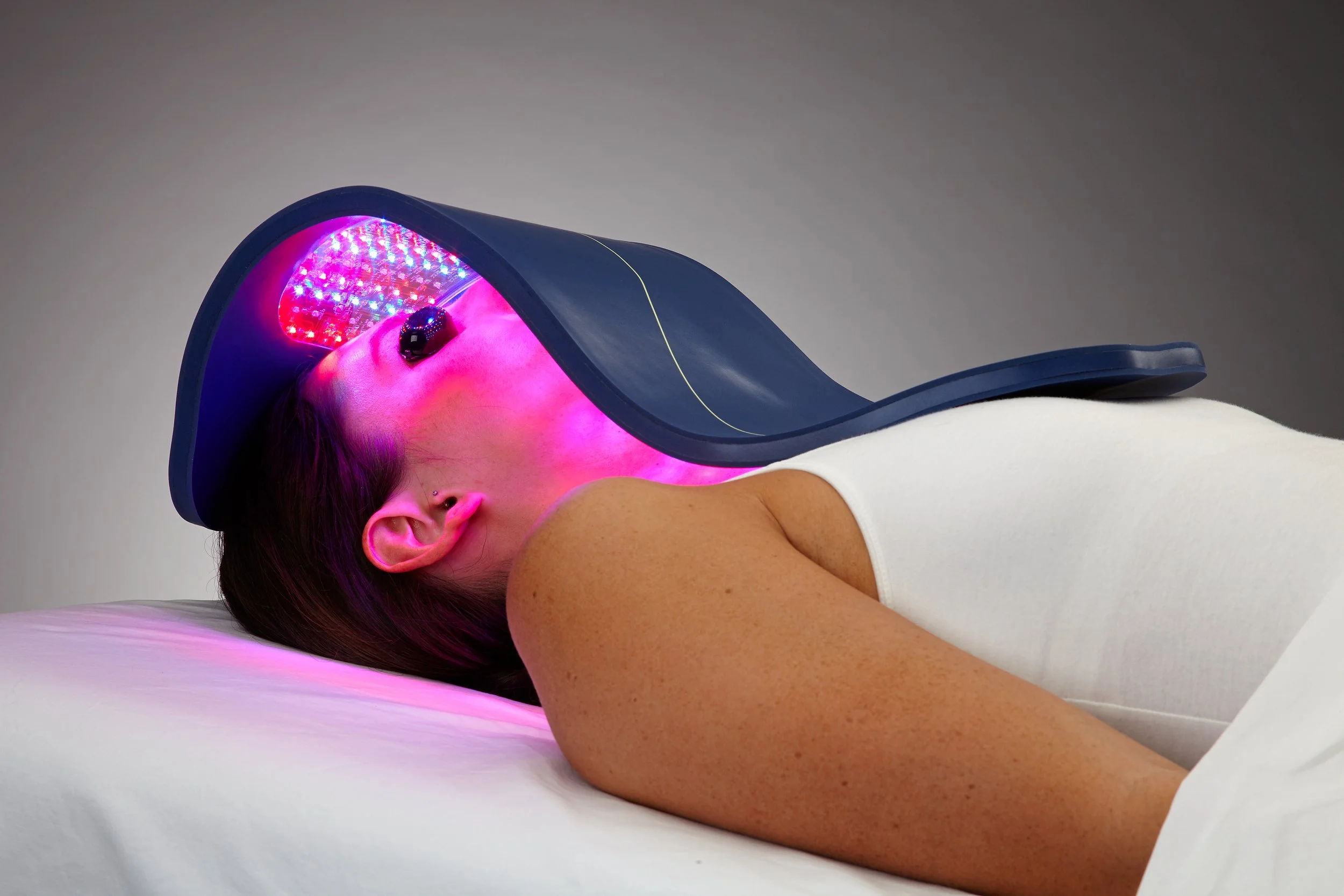 Celluma LED red light therapy device used at Dynamic Rebalance in Chicago