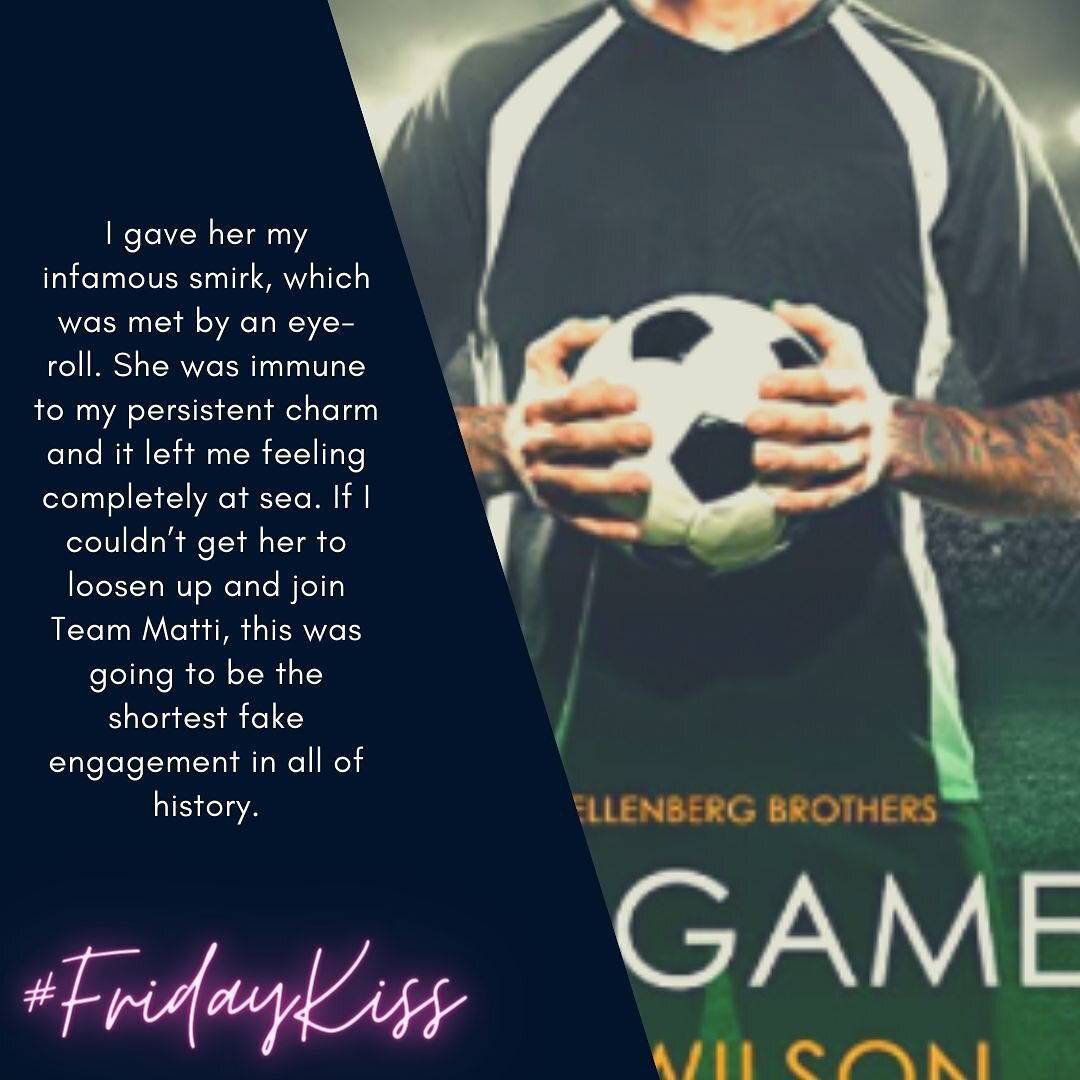 #FridayKiss from The Game!

My buy links are currently ten kinds of messed up, but that&rsquo;s because this book will be moving into KU soon!!! As a KU fanatic, I&rsquo;m thrilled that Matti and Abby will soon get to hang out with the greats of spor