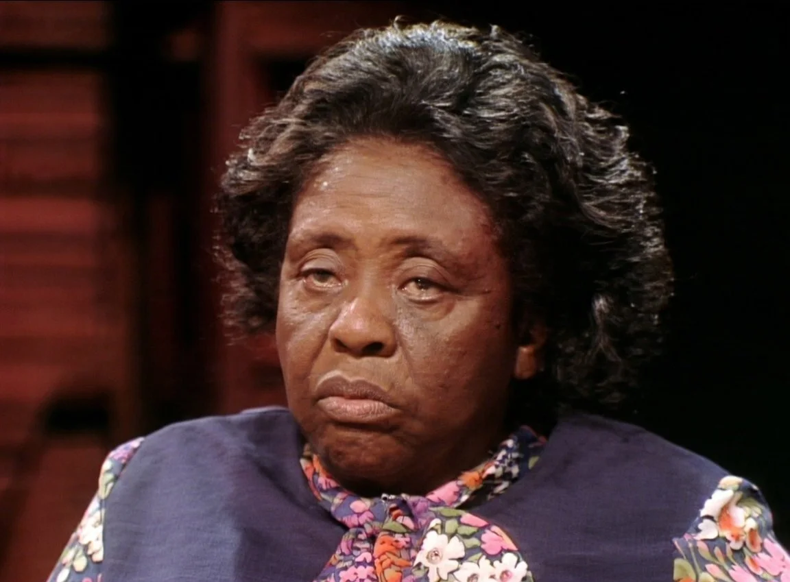 Fannie Lou Hamer's ailing health became evident in later photographs. 