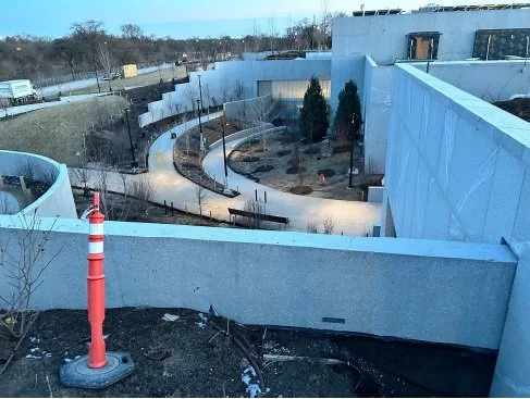 The Fannie Lou Hamer Walkway taking shape 