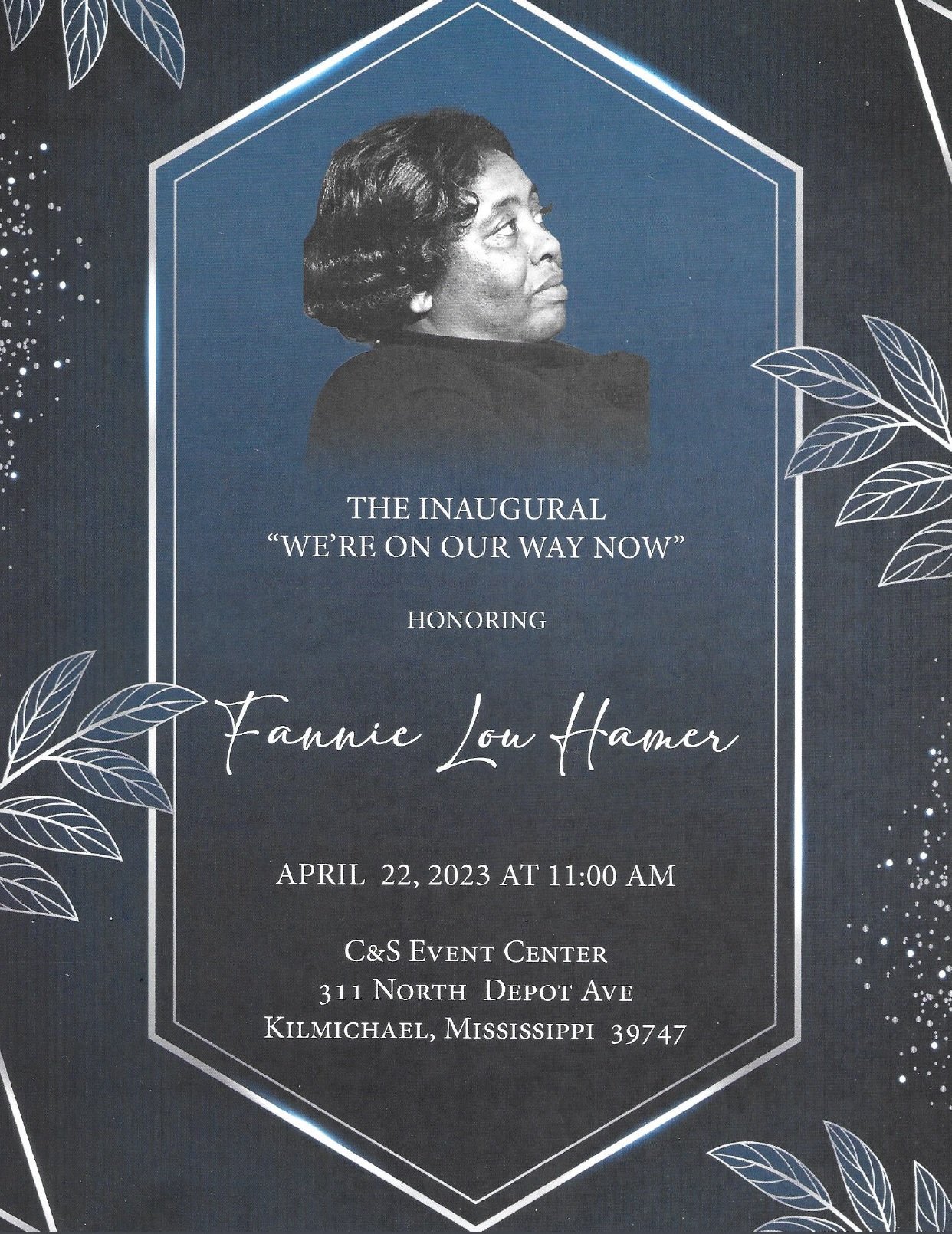 Program for the Fannie Lou Hamer Marker in Kilmichael