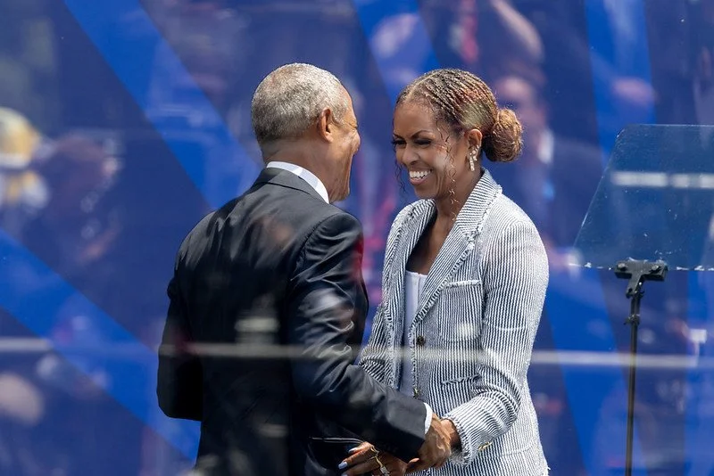 President and Mrs. Barack Obama. 