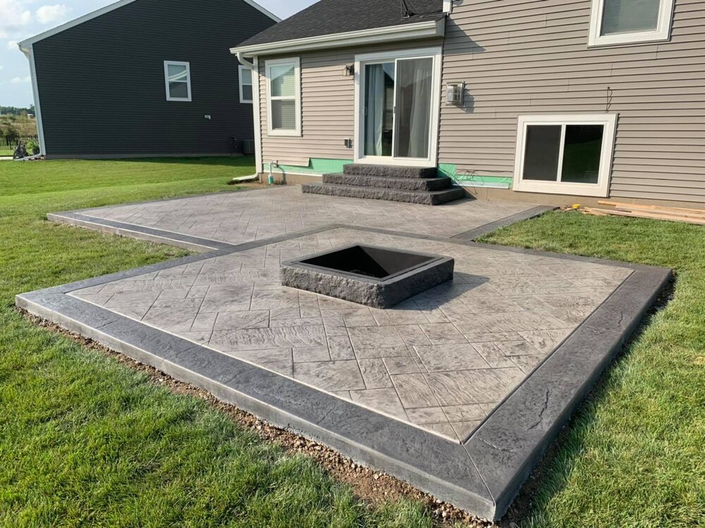 Concrete Patio Extension