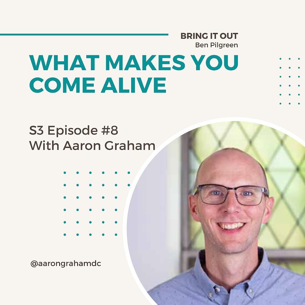 Today on the Bring It Out podcast, I interview my close friend @aarongrahamdc 

Aaron is the founding and lead pastor of The District Church in Washington, D.C. Aaron shares how being held hostage as a child led to his passion to make a difference in